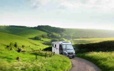 Motorhome getaway in the countryside